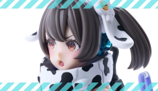 メガミデバイス「BUSTER DOLL ガンナー」牛柄塗装 製作・完成編